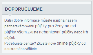 site-wide odkazy - spam